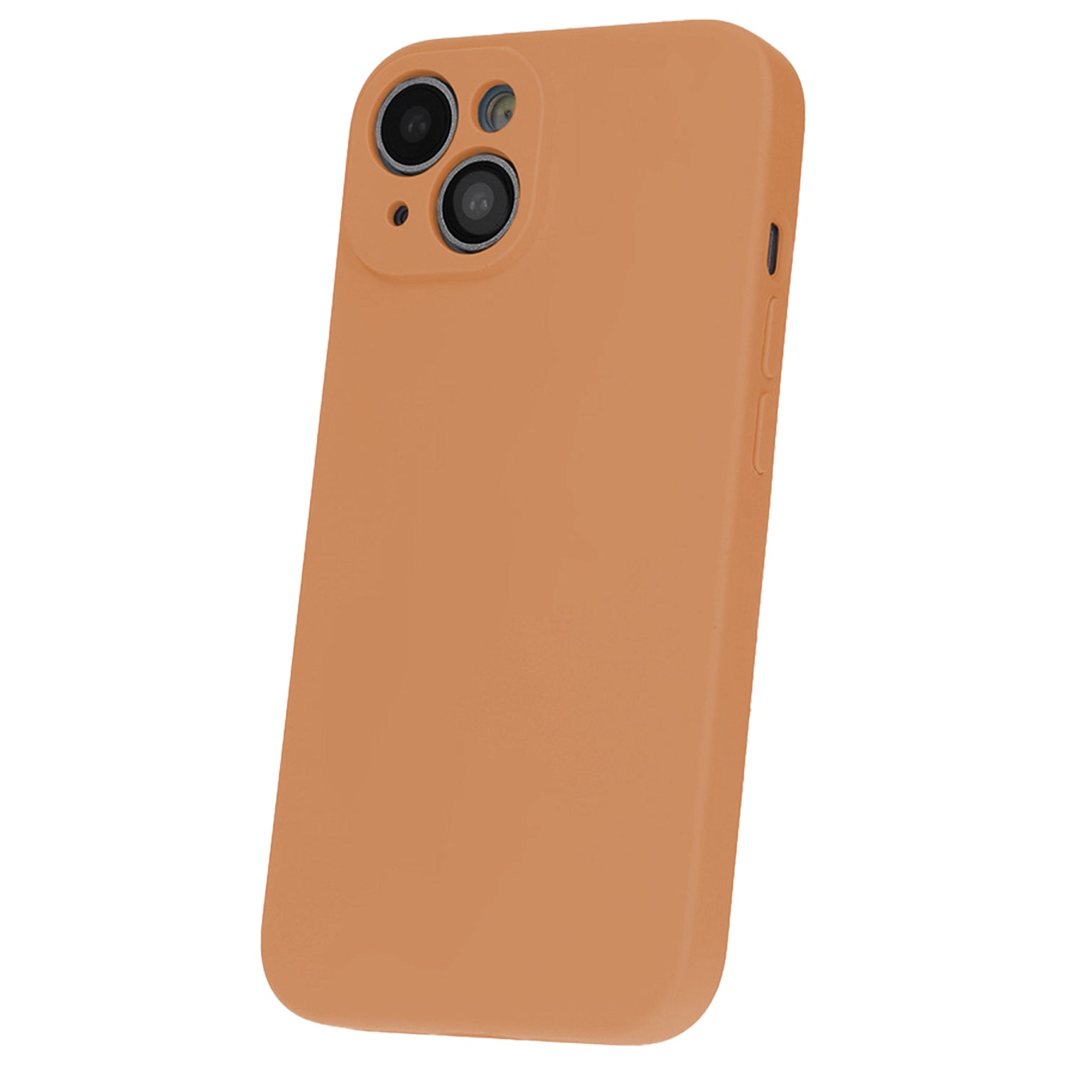 Silicon case for iPhone 17 Pro Max 6,9" tangerine