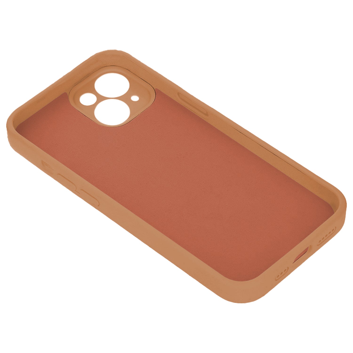 Silicon case for iPhone 17 Pro 6,3" tangerine