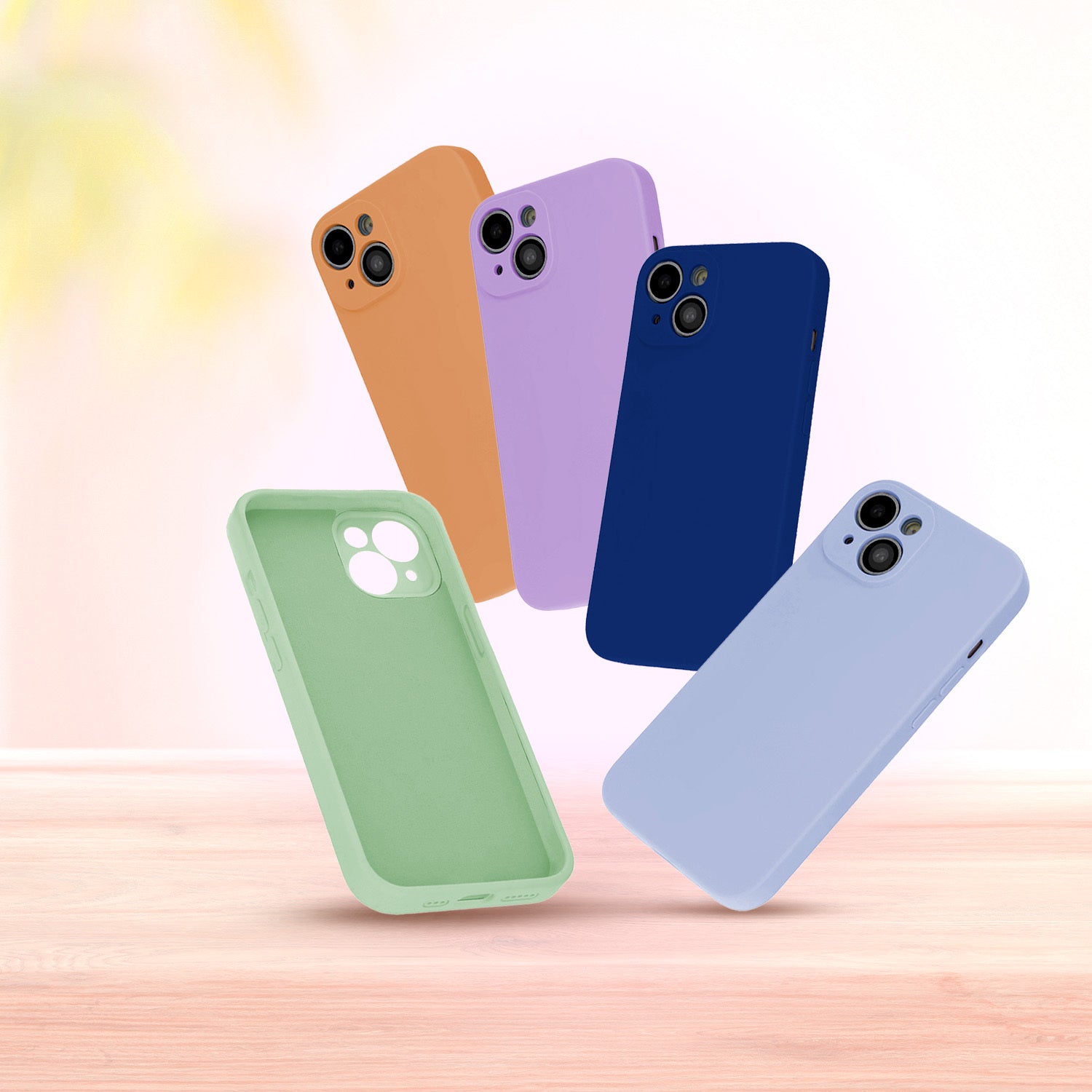 Silicon case for iPhone 17 Pro Max 6,9" blue atlantic