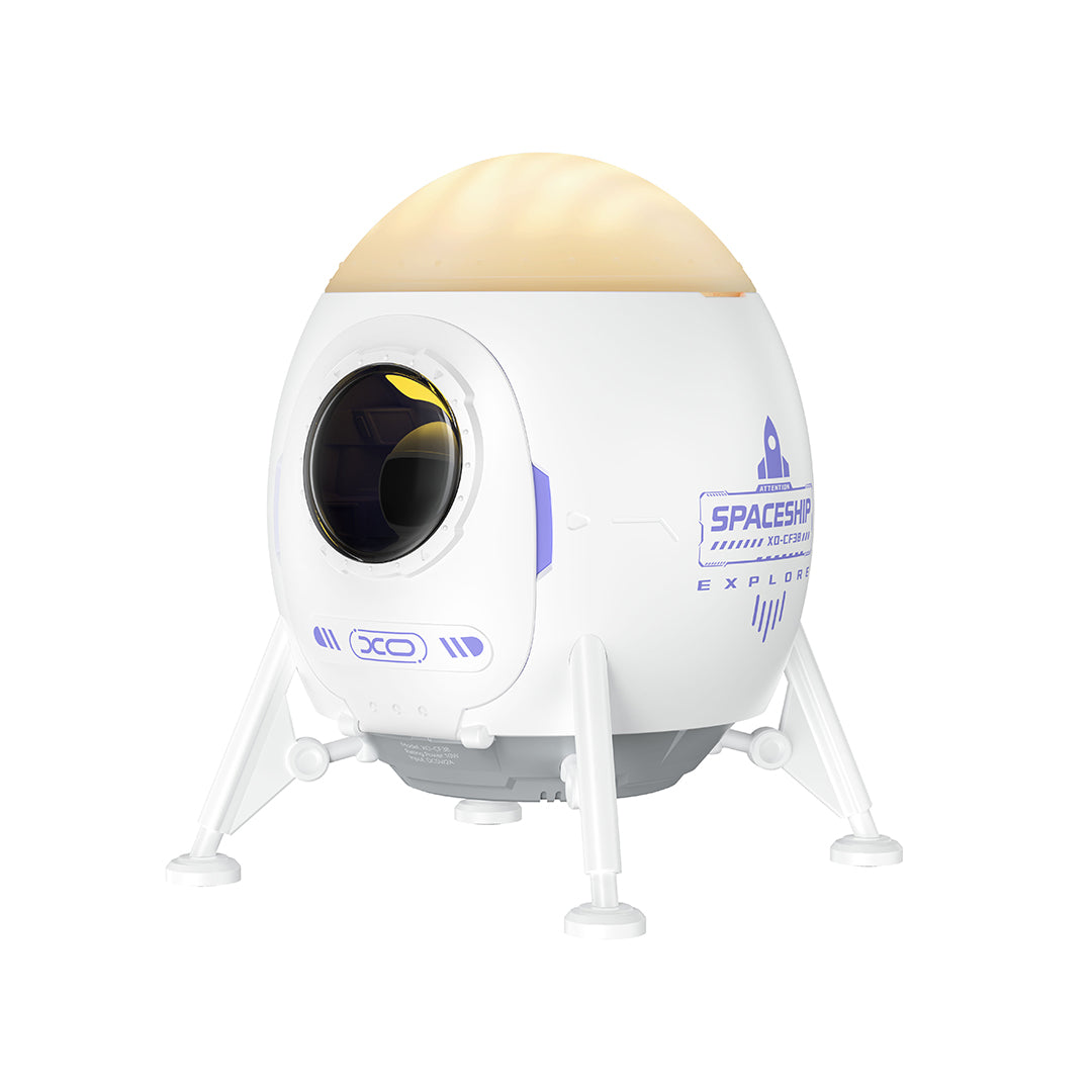 XO projector LED CF38 star and galaxy with Bluetooth speaker white