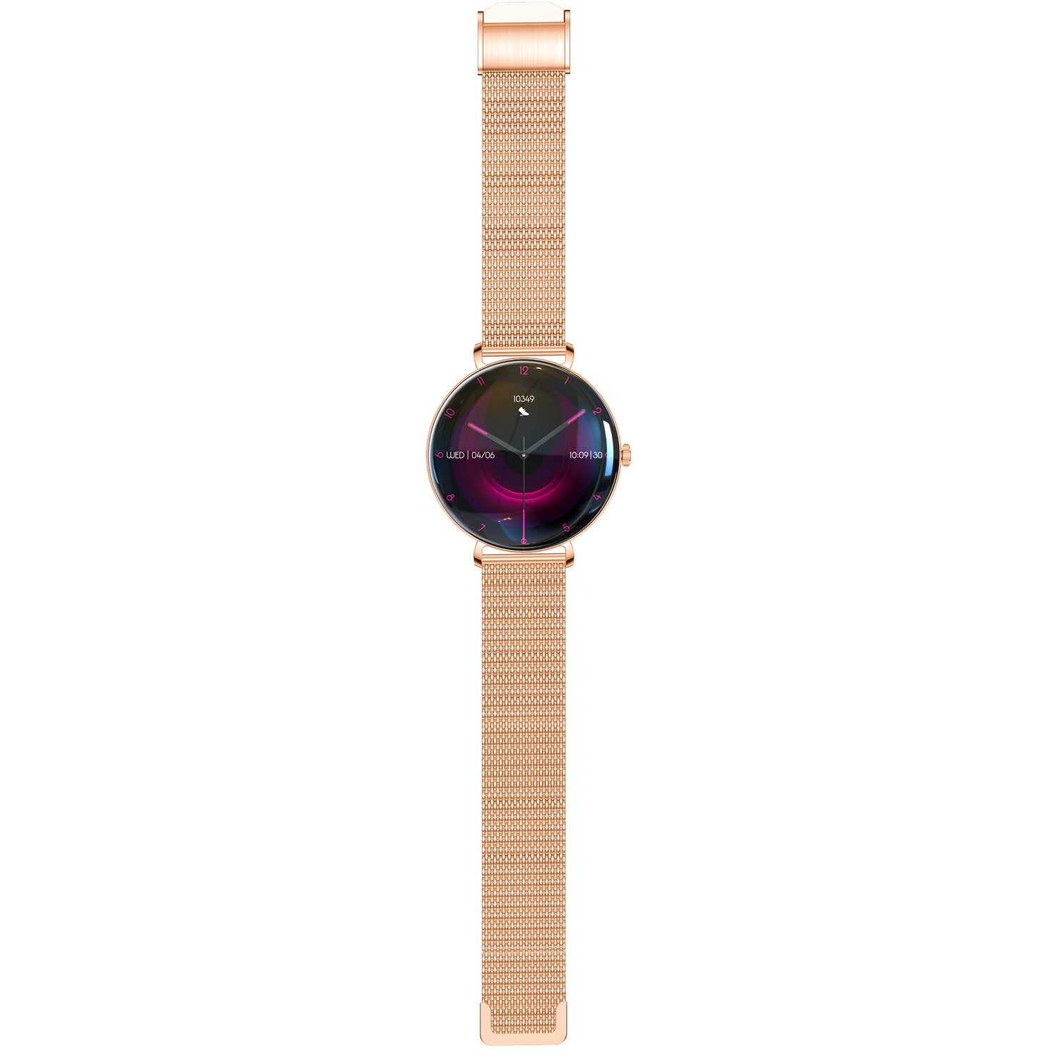 Forever Smartwatch Lucca SB-370 Rose Gold - Leopard Print