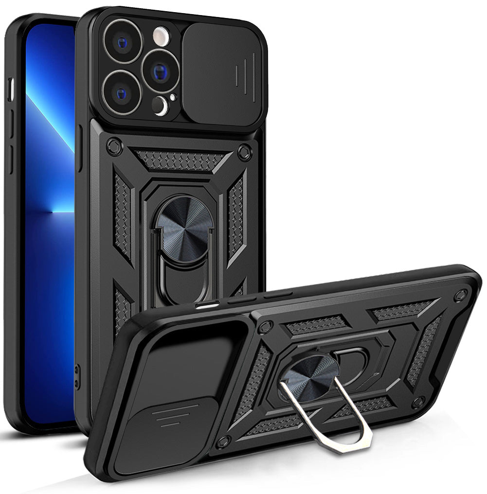 Defender Slide case for iPhone 13 Pro Max 6,7" black