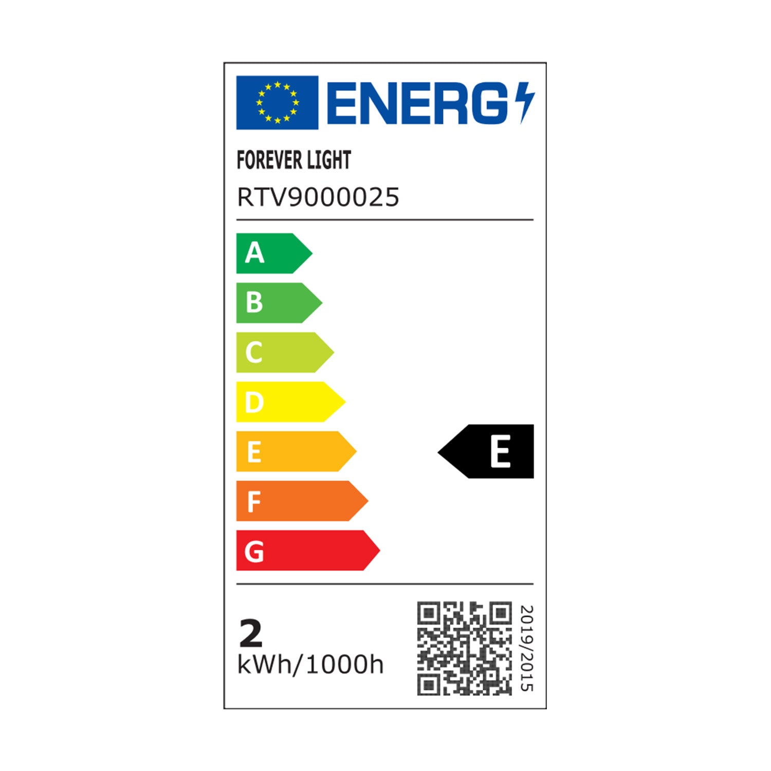 Forever Light LED Bulb E14 C37 2.2W 260lm 3000K class E
