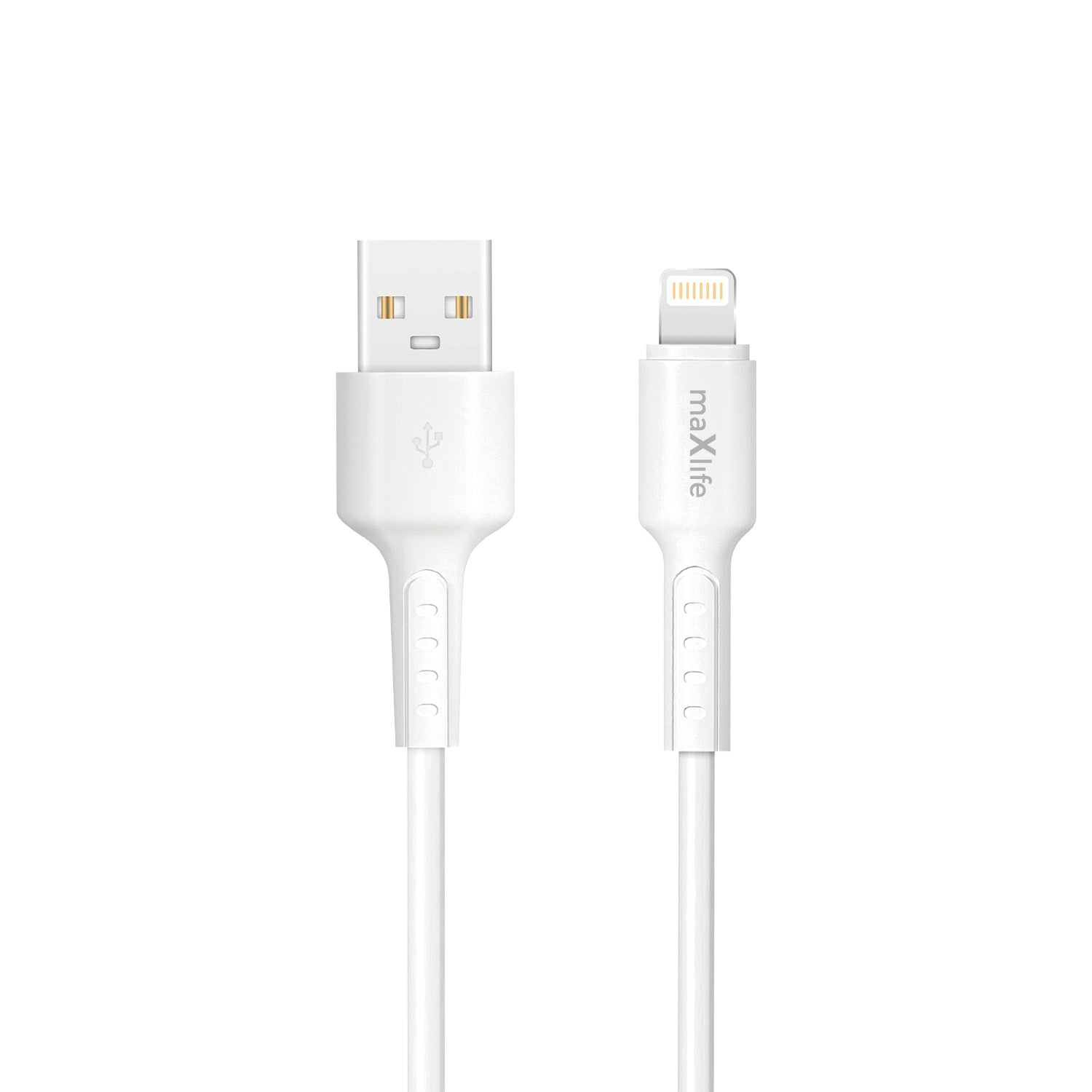 Maxlife MXUC-13 cable USB-A - Lightning 1,0 m 3A white