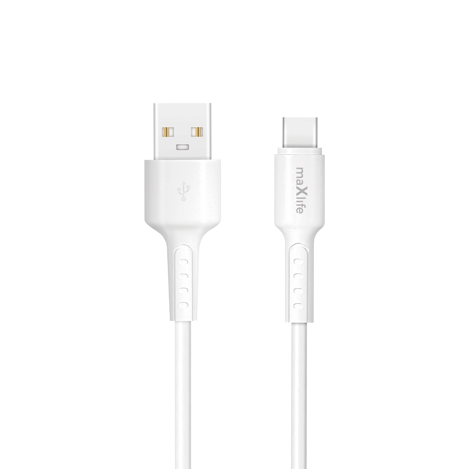 Maxlife MXUC-13 cable USB-A - USB-C 1,0 m 3A white