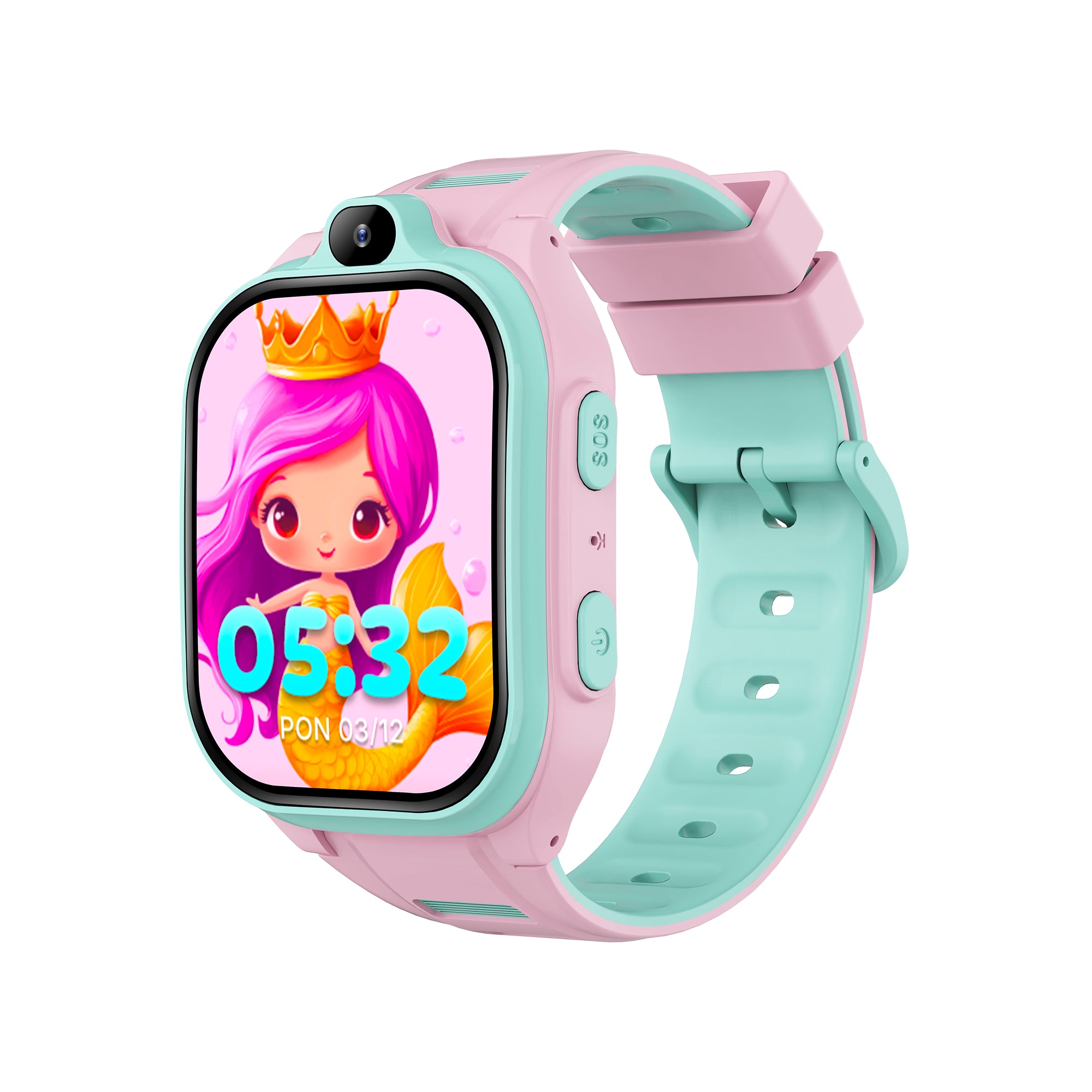 Montre connectée Forever BOOST KW-530 GPS WiFi 4G Kids Rose