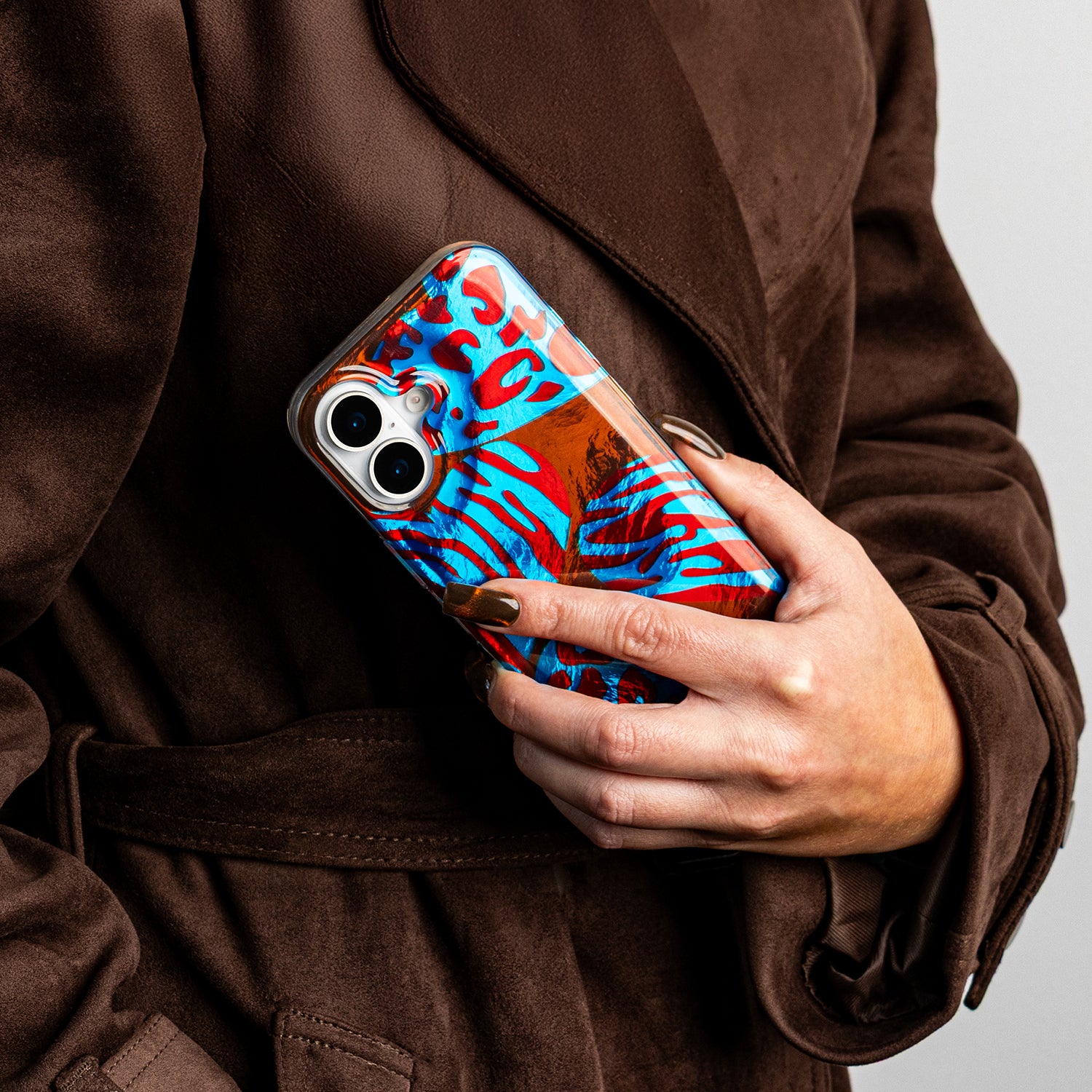 Animal Print case for iPhone 13 6,1" Chameleon