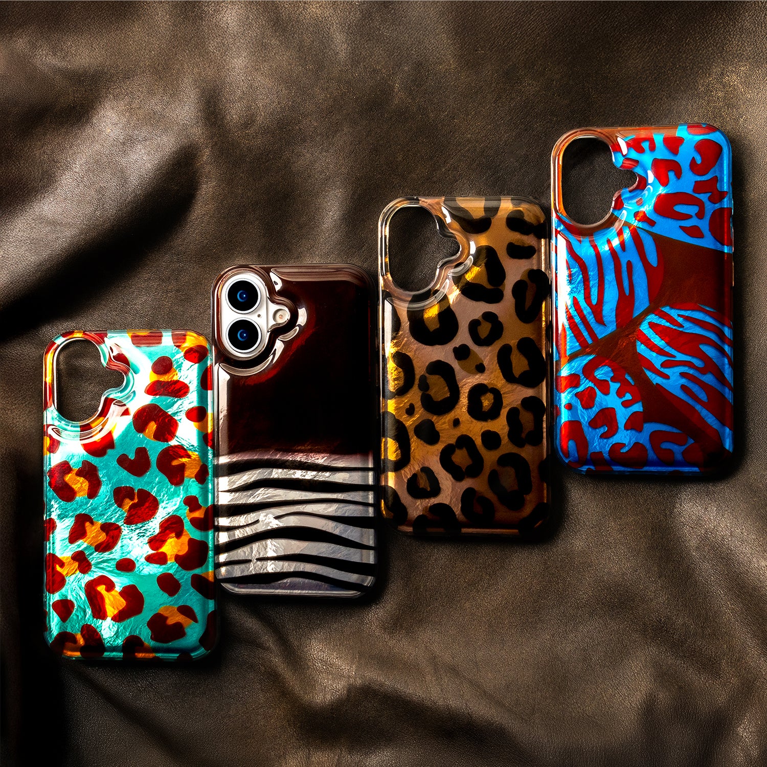 Animal Print case for iPhone 15 Pro 6,1" Chameleon