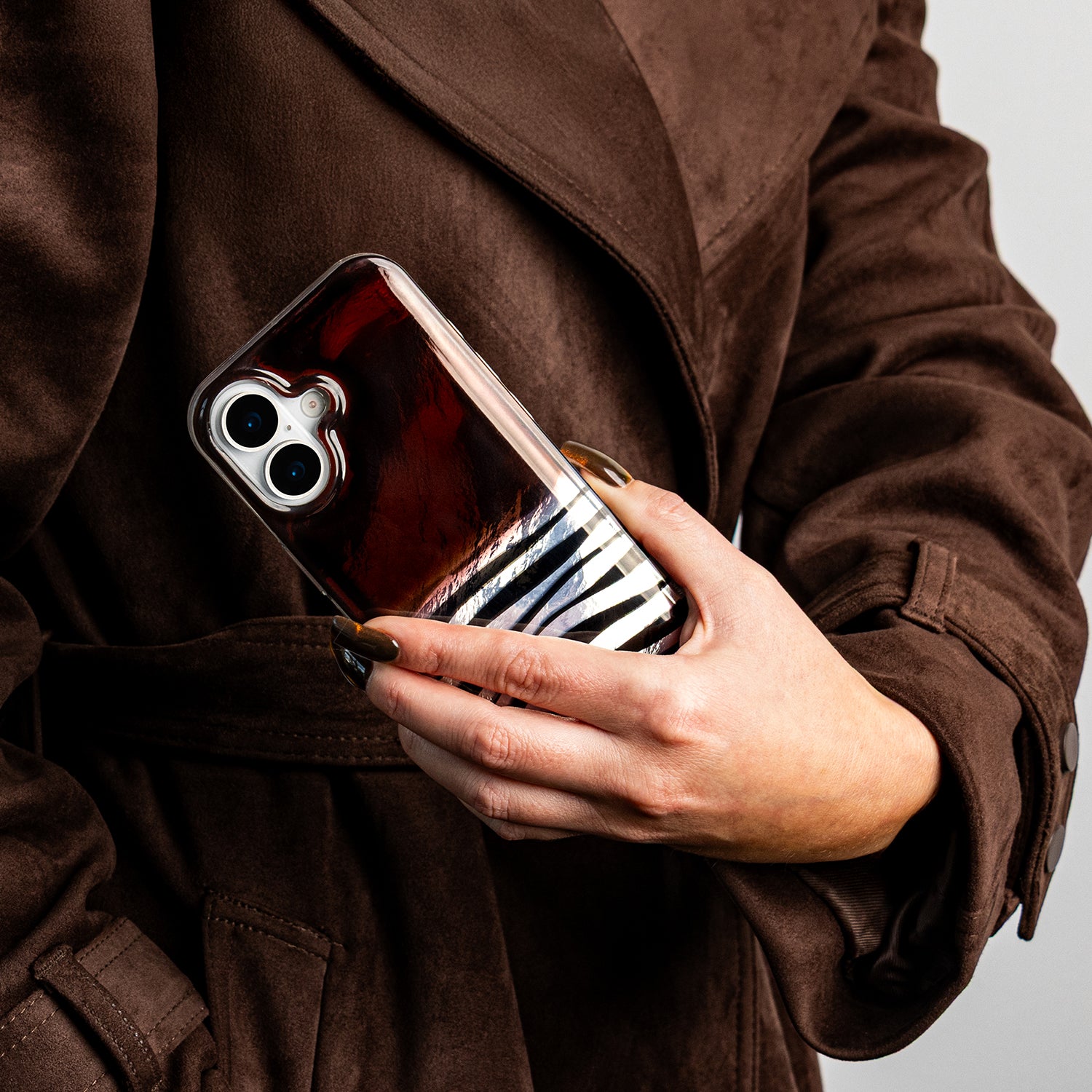 Animal Print case for iPhone 13 6,1" Okapi