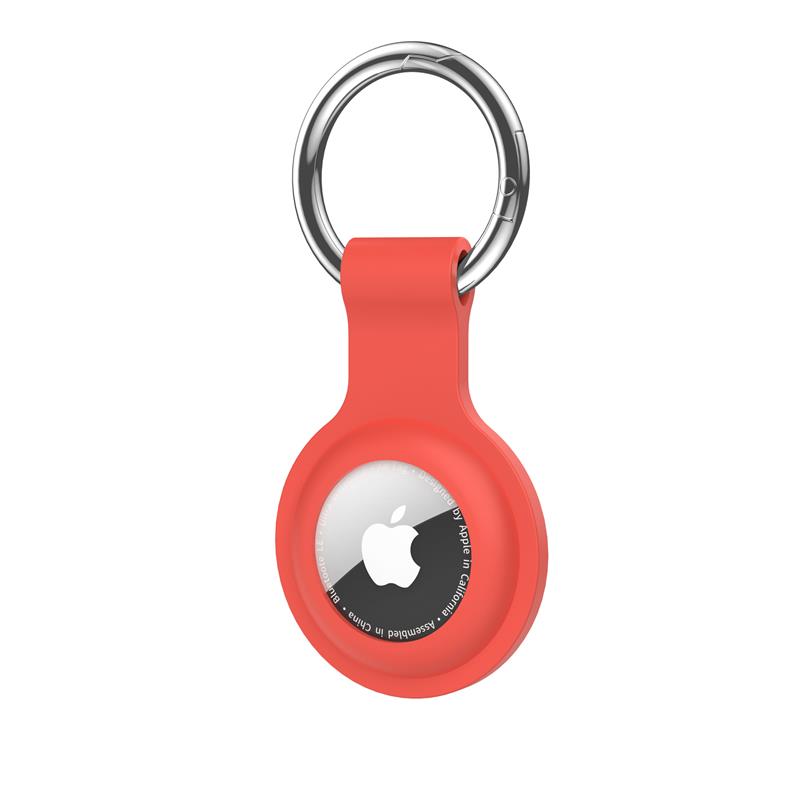 SILICONE AIRTAG CASE (RING) ORANGE