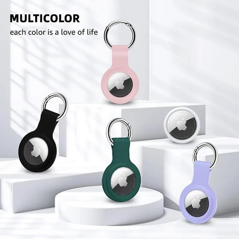 SILICONE AIRTAG CASE (RING) ORANGE