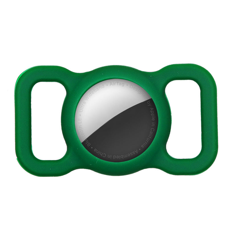 AIRTAG CASE FOR COLLAR/BELT/SUSPENDERS GREEN