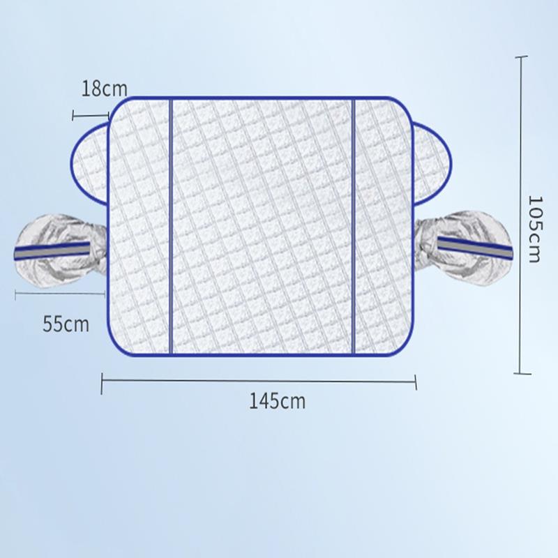 ANTI FROST/SOLAR WINDOW MAT (145x105CM) MAGNET