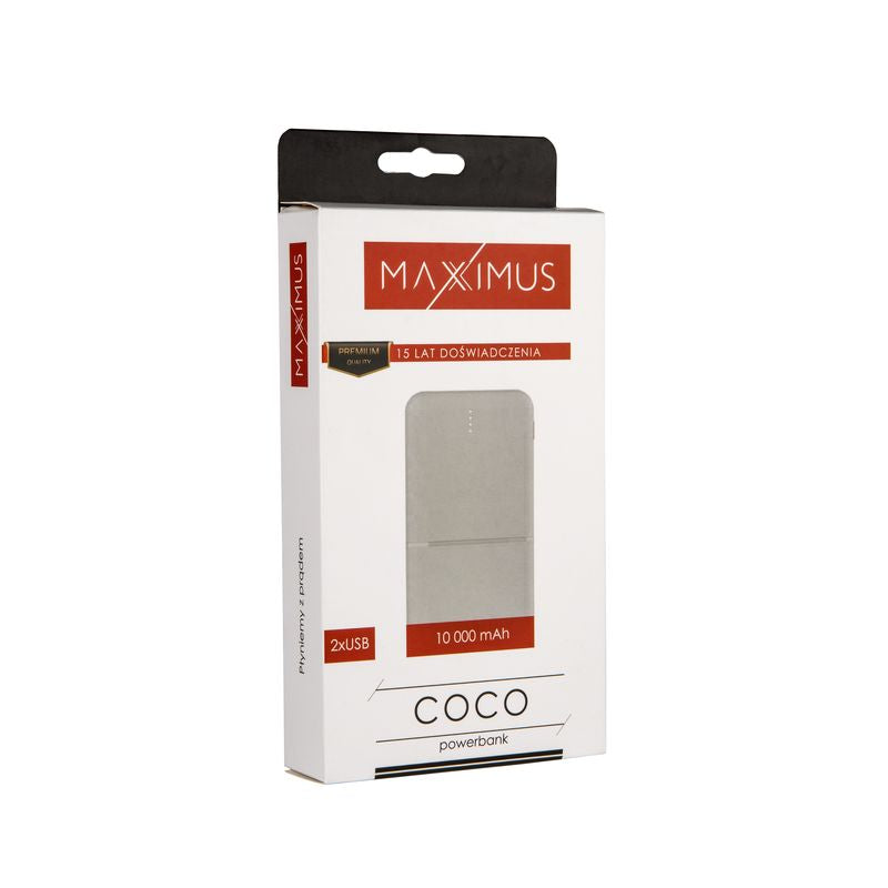 Batterie externe Maxximus MX Coco 10000mAh 2xUSB