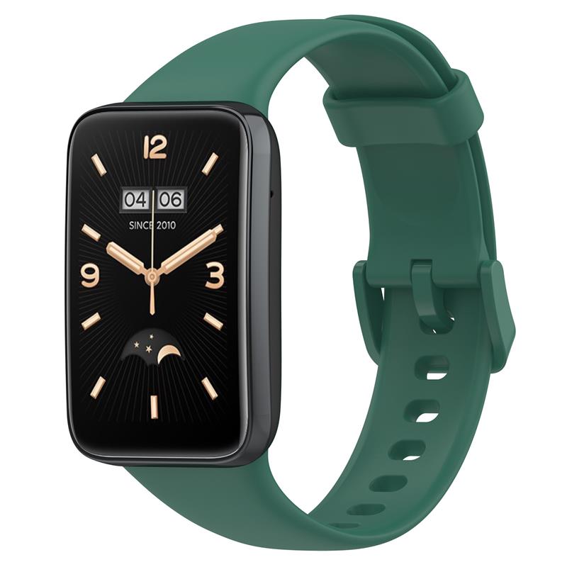 SILICONE STRAP MI BAND 7 PRO/ M7 PRO (6). GREEN