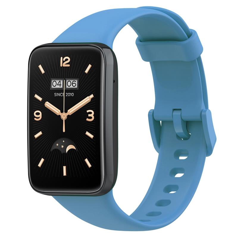 SILICONE STRAP MI BAND 7 PRO/ M7 PRO (1). LIGHT BLUE