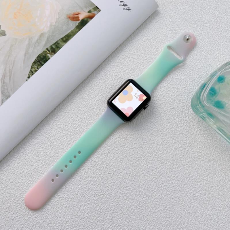 SILICONE STRAP APPLE WATCH 42/44/45/49MM (97+110) MINT
