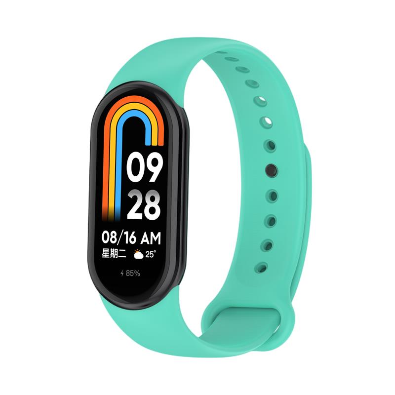 SILICONE STRAP MI BAND 8/M8 (10). MINT