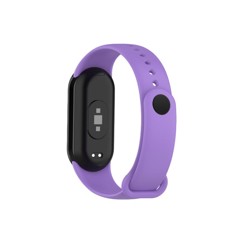SILICONE STRAP MI BAND 8/M8 (4). PURPLE