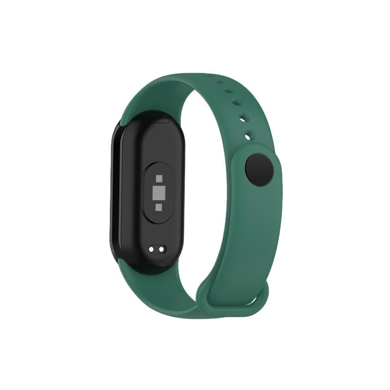 SILICONE STRAP MI BAND 8/M8 (8). GREEN