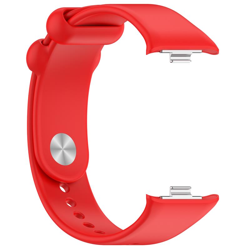 SILICONE STRAP MI BAND 8 PRO /M8 PRO (7). RED