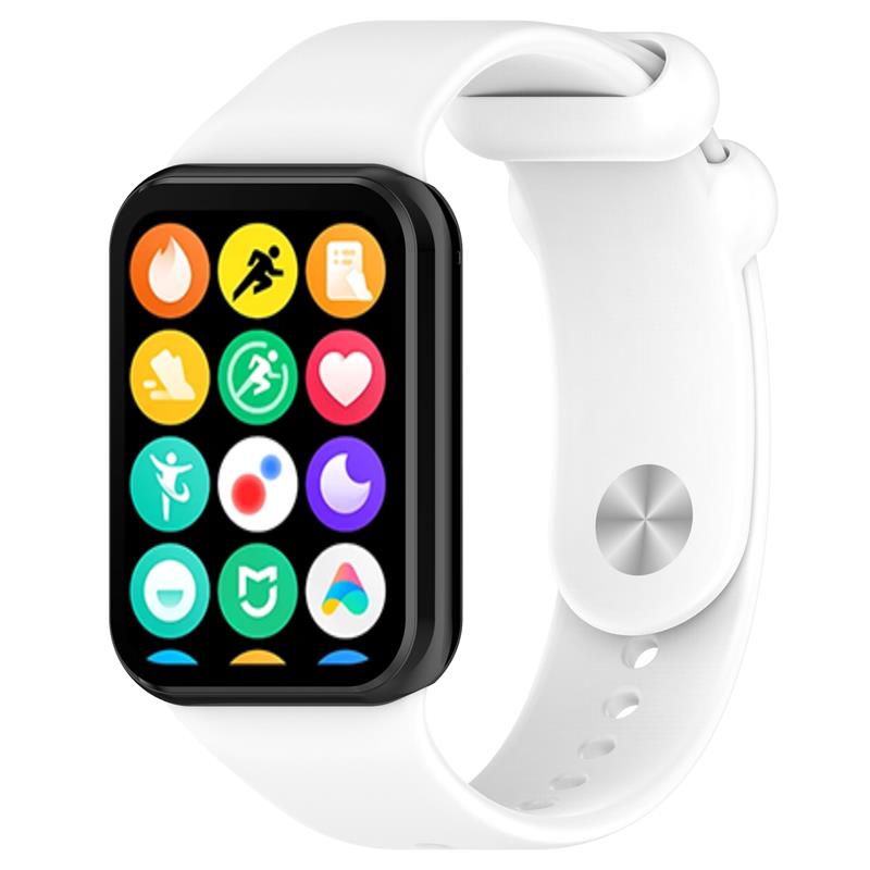 SILICONE STRAP MI BAND 8 PRO /M8 PRO (12). WHITE