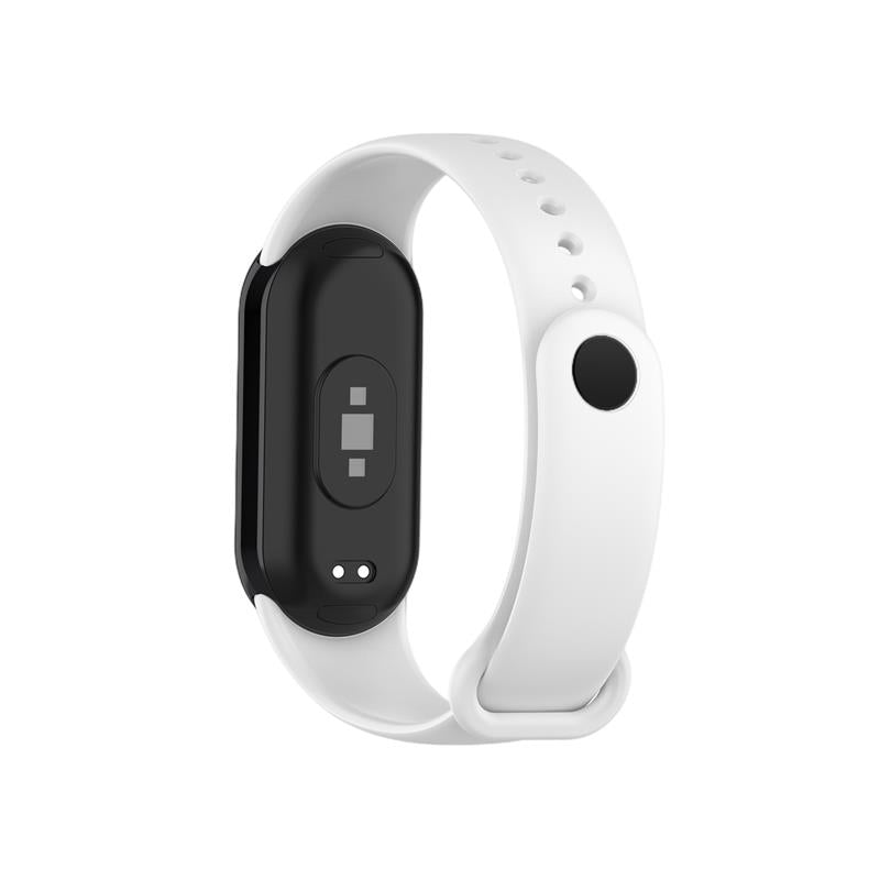 SILICONE STRAP MI BAND 8/M8 (2). WHITE