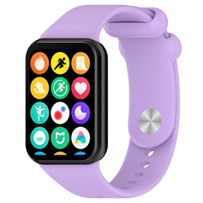SILICONE STRAP MI BAND 8 PRO /M8 PRO (1). PURPLE
