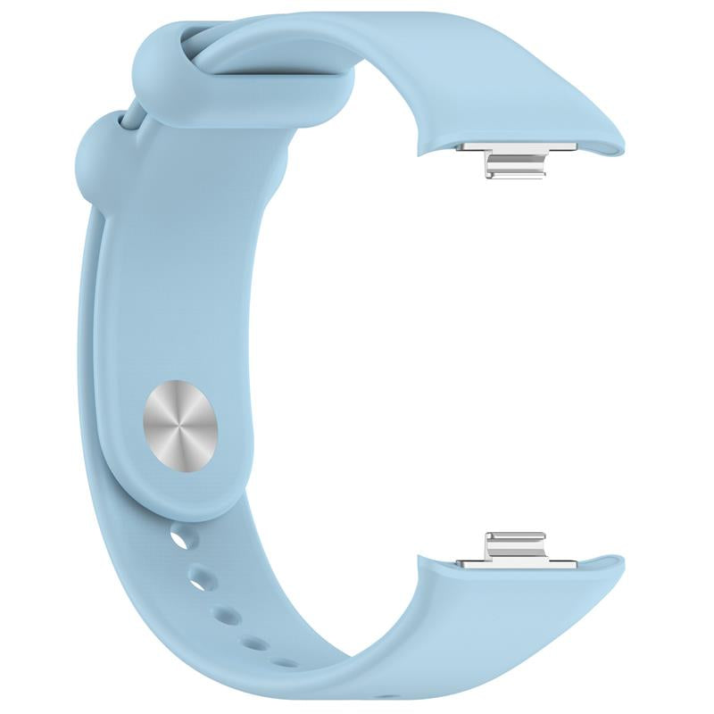 SILICONE STRAP MI BAND 8 PRO /M8 PRO (4). LIGHT BLUE