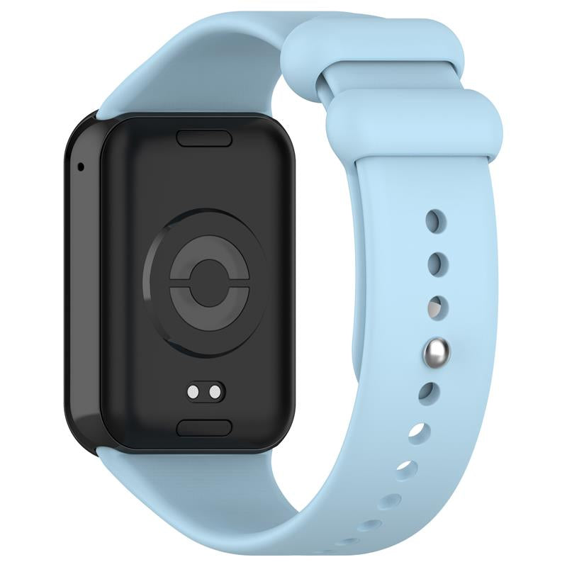 SILICONE STRAP MI BAND 8 PRO /M8 PRO (4). LIGHT BLUE