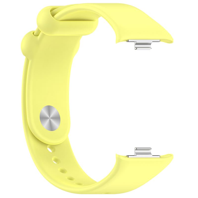 SILICONE STRAP MI BAND 8 PRO/M8 PRO (6). YELLOW