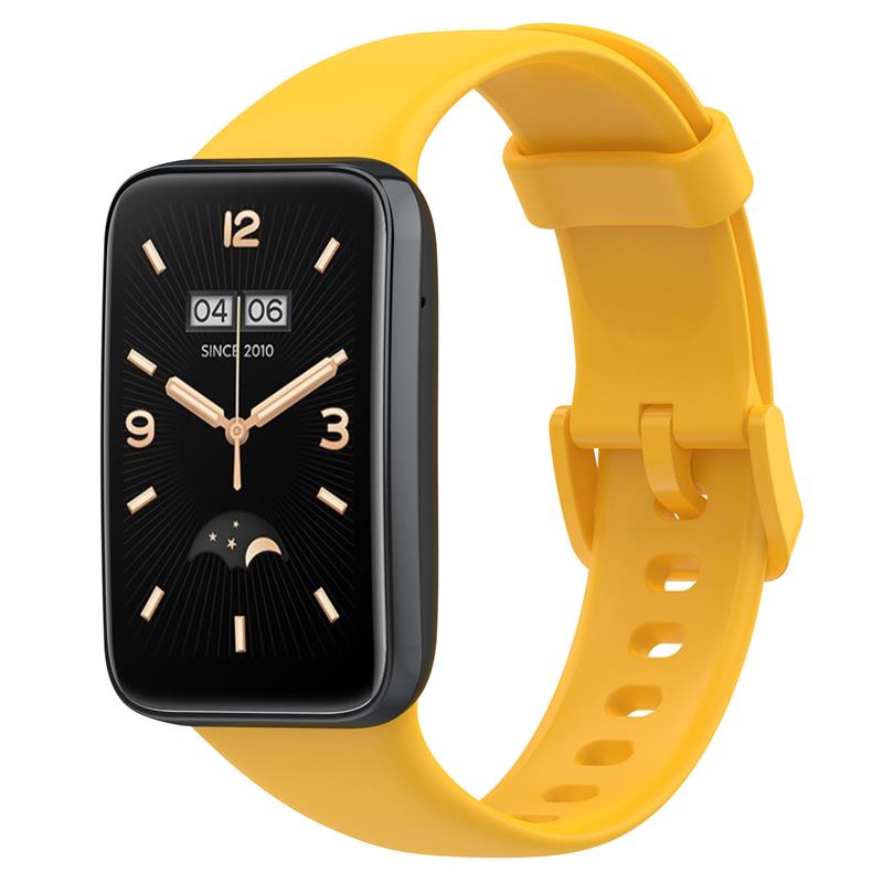 SILICONE STRAP MI BAND 7 PRO/ M7 PRO (9). YELLOW
