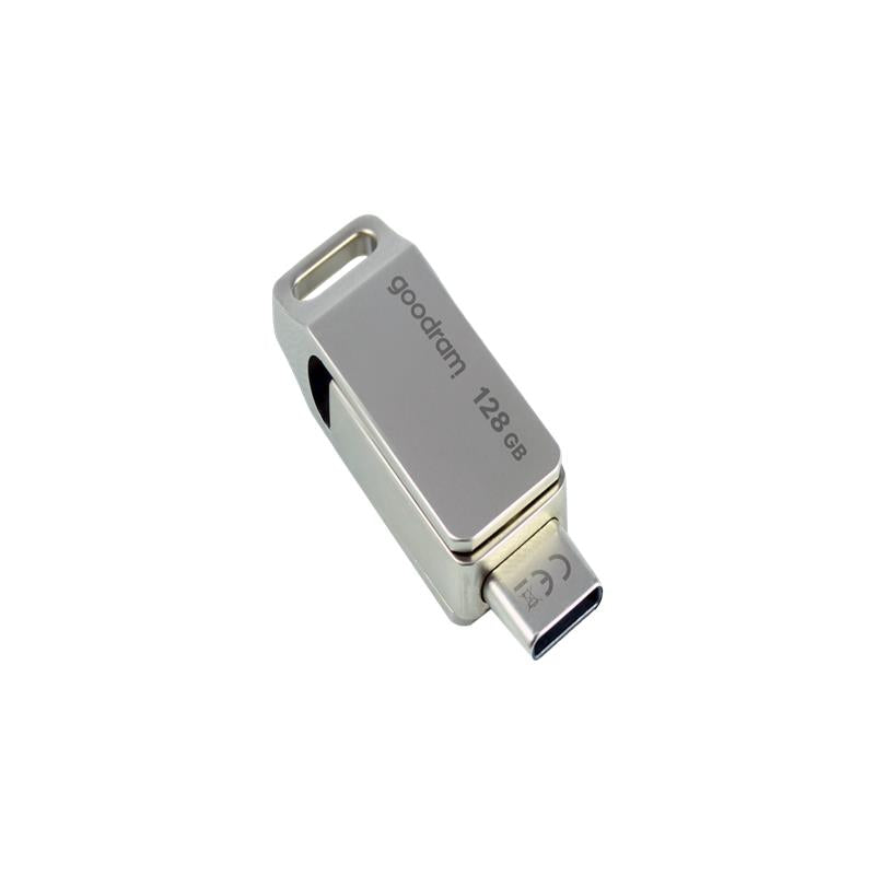 Goodram pendrive 128GB USB 3.2 ODA3 silver TYPE-A+TYPE-C