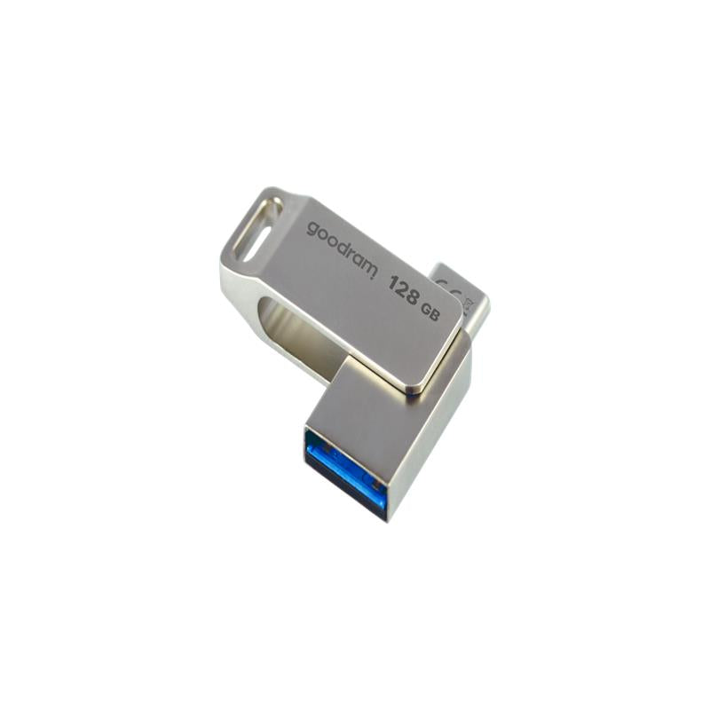 Goodram pendrive 128GB USB 3.2 ODA3 silver TYPE-A+TYPE-C