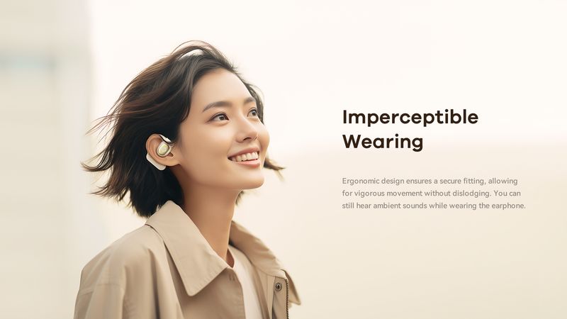 BLUETOOTH REMAX TWS P1 WHITE AIR CONDUCTION