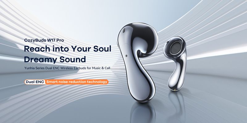 BLUETOOTH EARBUDS REMAX TWS W17 PRO BT 5.4 SILVER