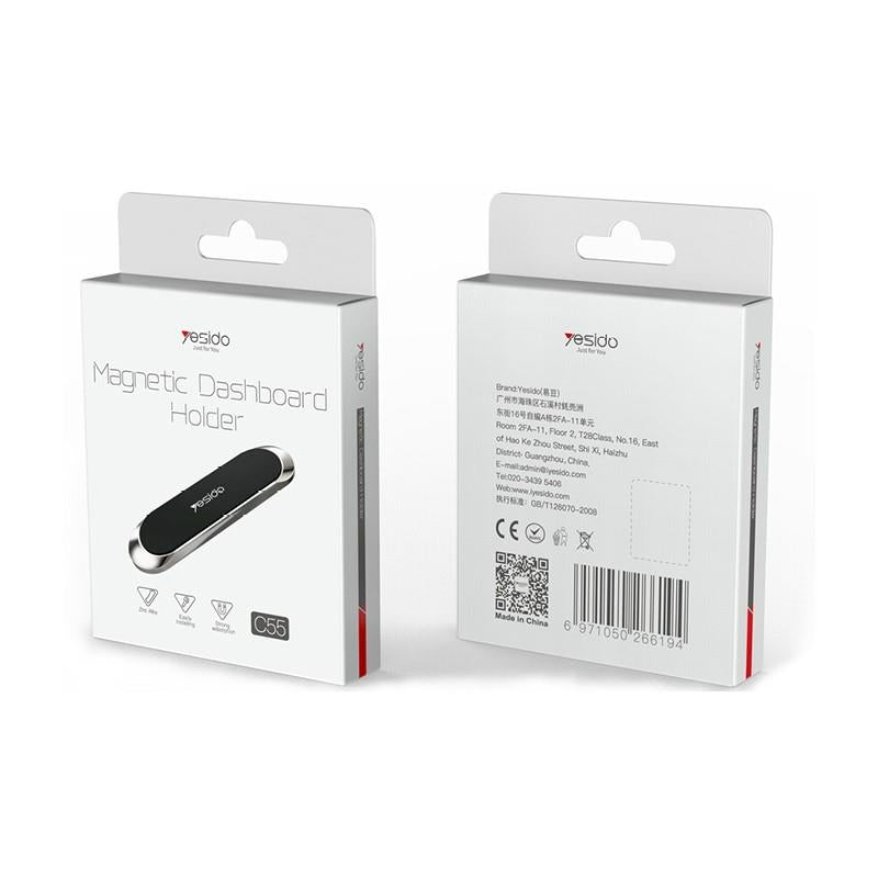 YESIDO MAGNETIC UNIVERSAL HOLDER C55 BLACK