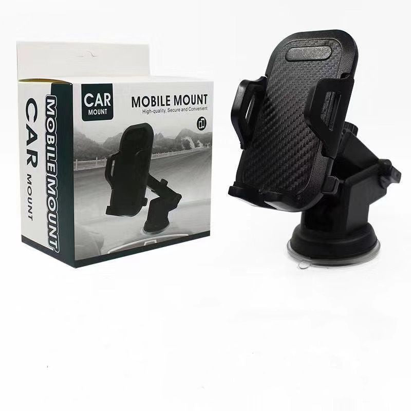 CAR HOLDER TC-082 TO WINDSHIELD BLACK