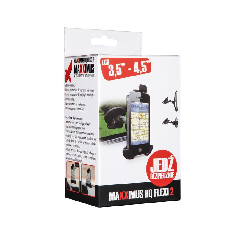 CAR HOLDER MAXXIMUS HQ FLEXI 2 SIZE 3.5"-4.7"
