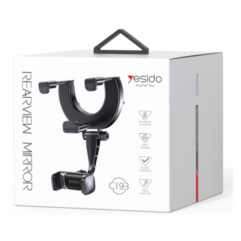 YESIDO CAR HOLDER C193 MIRROR BLACK