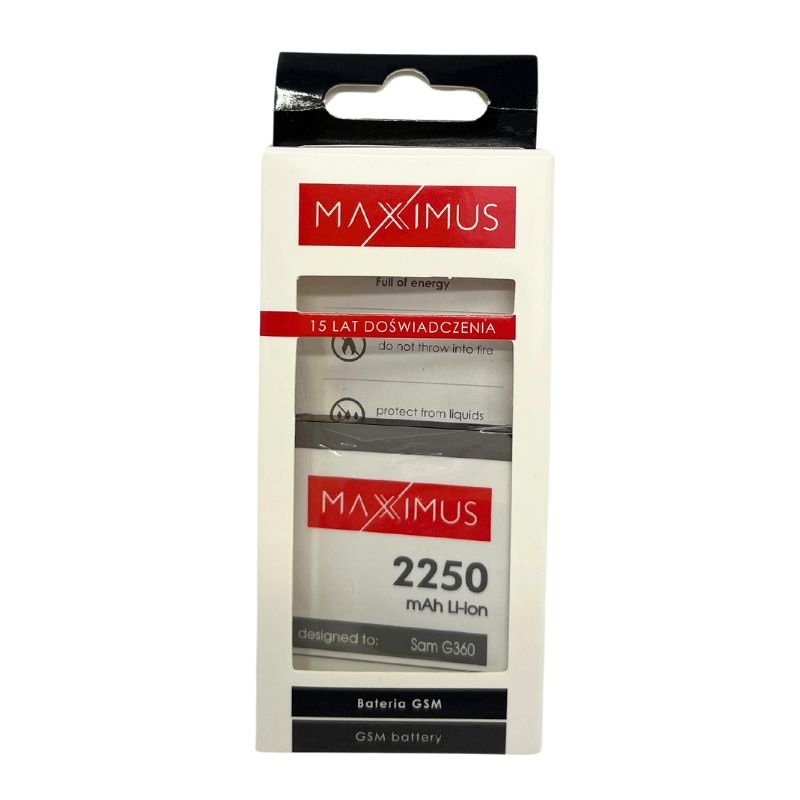 BATTERY MAXXIMUS SAM G360 Core Prime 2250mAh  EB-BG360BBC
