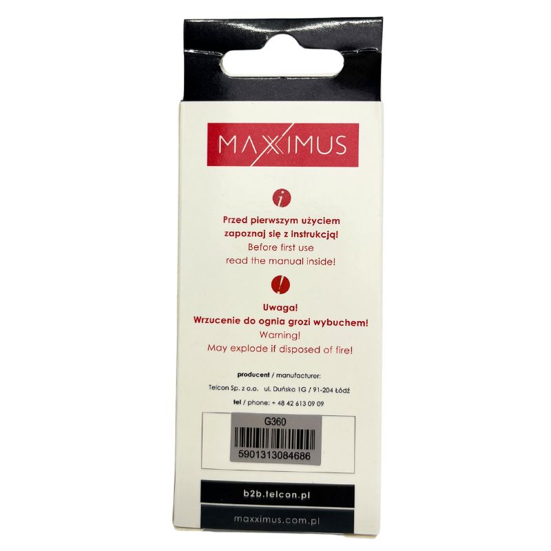 BATTERY MAXXIMUS SAM G360 Core Prime 2250mAh  EB-BG360BBC