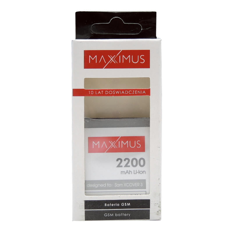 BATTERY MAXXIMUS SAM XCOVER 3 2200 mAh  LI-ION EB-BG388BBE