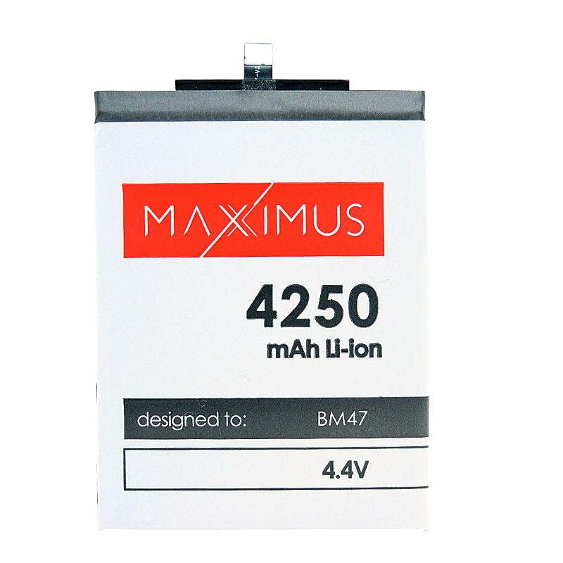 BATTERY MAXXIMUS XIA REDMI 4X 4250mAh Li-lon  BM47
