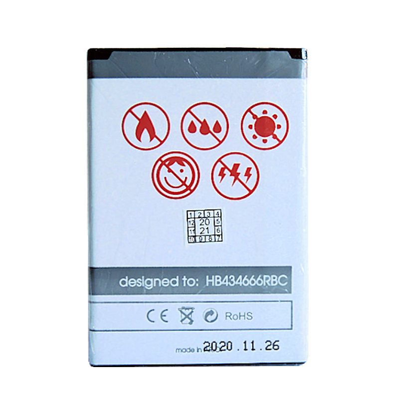 Batterie Maxximus pour Huawei E5573 LTE 4G — 1650mAh HB434666RBC