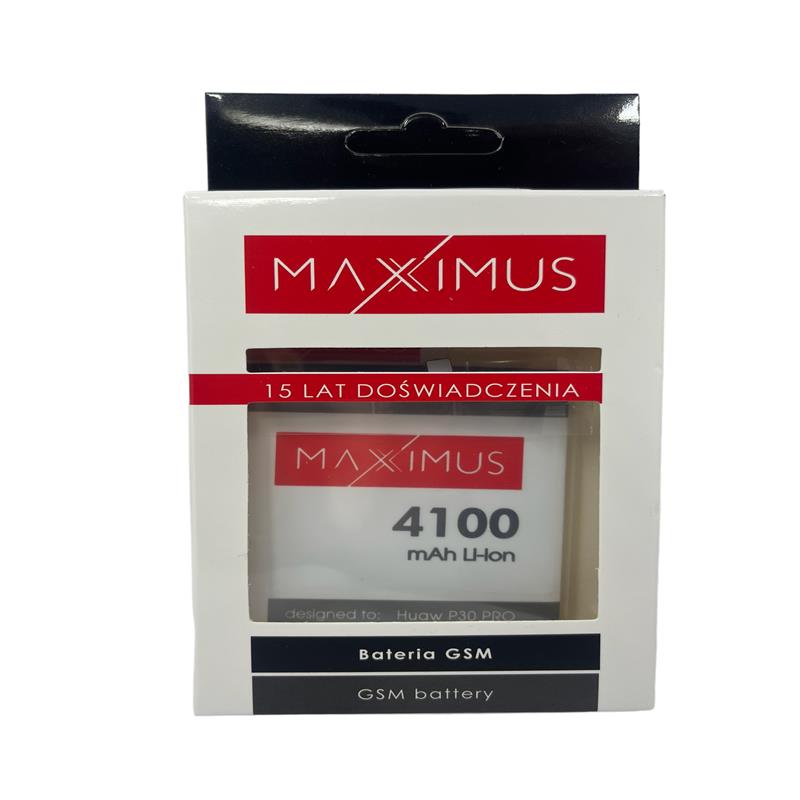 BATTERY MAXXIMUS HUAWEI P30PRO 4100mAh MATE 20 PRO, HB486486ECW