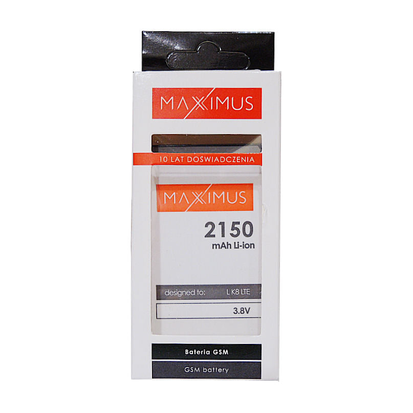 BATTERY MAXXIMUS LG K8 LTE 2150mAh BL-46ZH