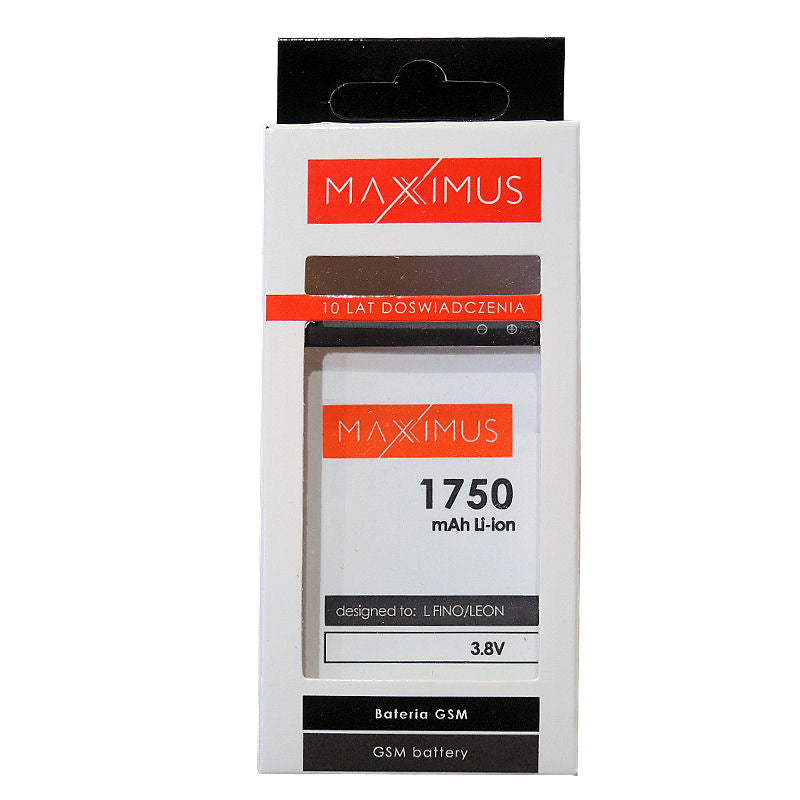BATTERY MAXXIMUS LG FINO / LEON 1750 mAh  BL-41ZH