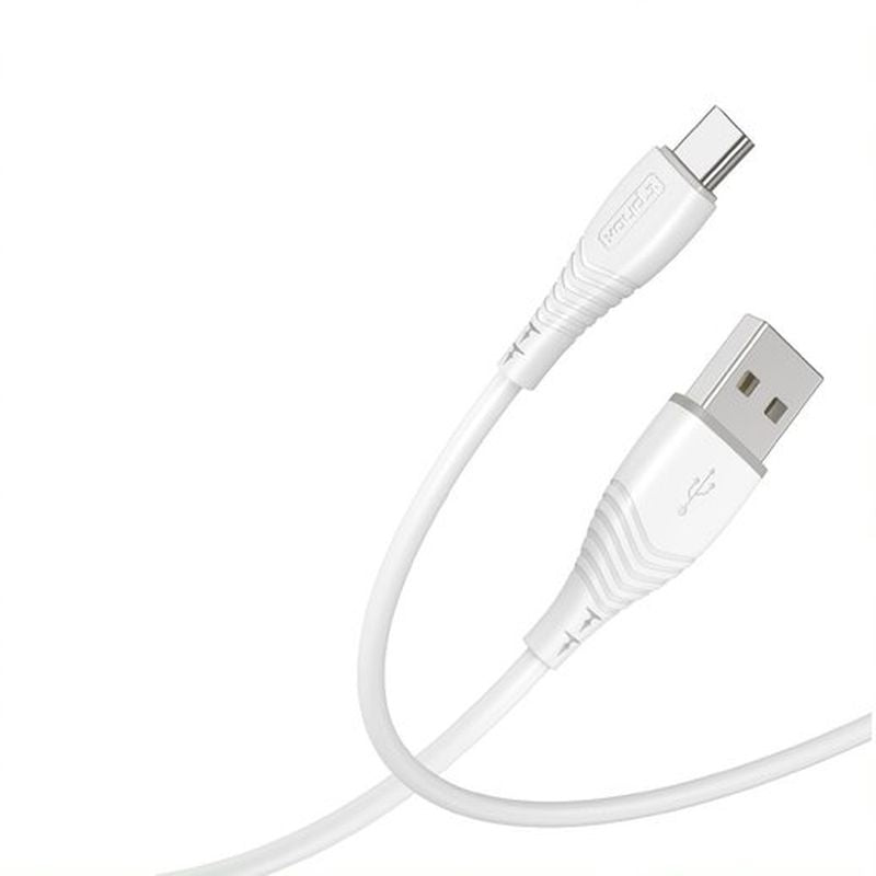 CABLE T-PHOX NATURE TYPE-C WHITE 1.2M 3A