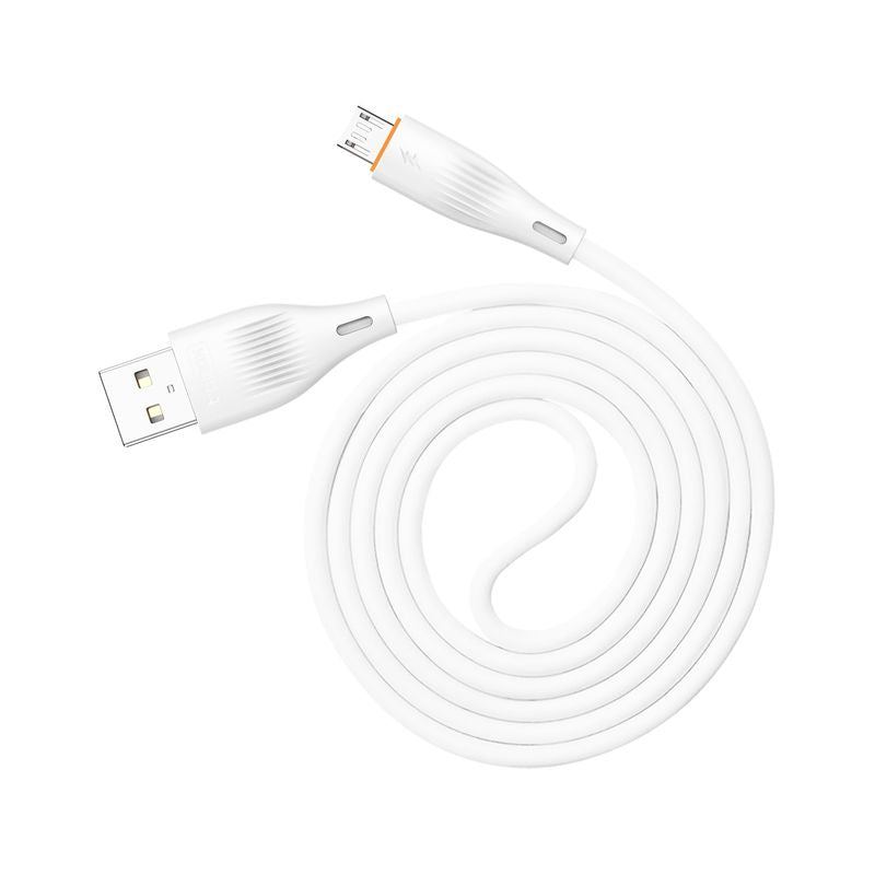 T-PHOX CABLE X-LITE MICRO USB WHITE 1M 3A